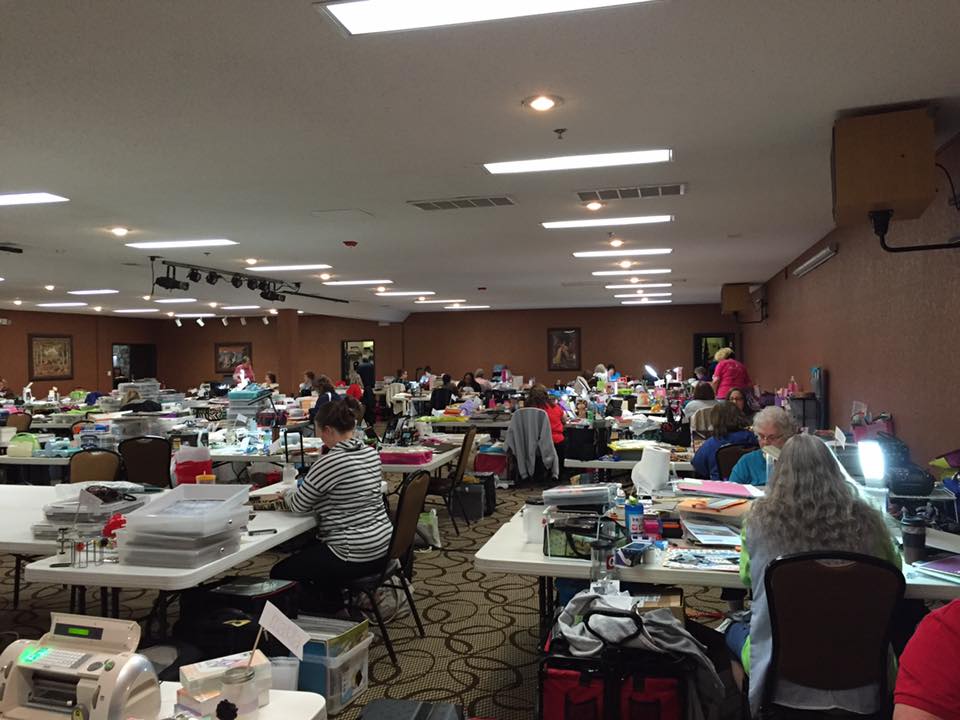 Quilting group at the Stone Castle Hotel & Conference Center.  Quilting Branson group travel.