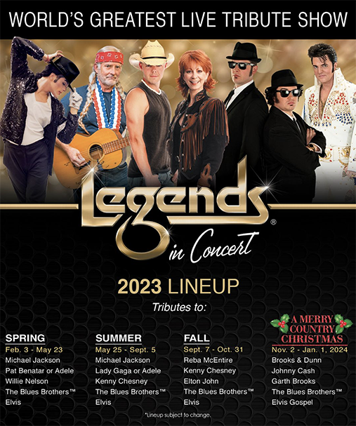 Legends in Concert The Stone Castle Hotel and Conference Center